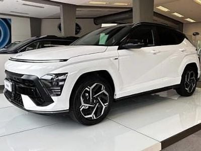Biały Nowe 2025 Hyundai Kona N Line SUV | 154 900 zł (Dość drogi)