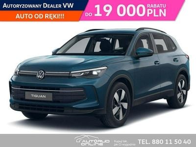 Niebieski (metalik) Nowe 2025 VW Tiguan SUV | 182 490 zł (Super Cena)