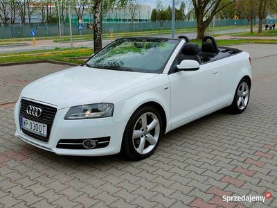 Używany Audi A3 S-Line 2013 Biały Kabriolet