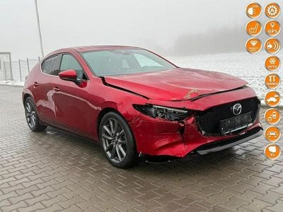 Bordowy Używany 2019 Mazda 3 Hatchback | 32 900 zł