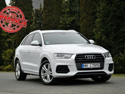 Biały (metalik) Używany 2016 Audi Q3 S-Line SUV | 62 900 zł (Dobra cena)