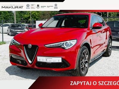 Używany Alfa Romeo Stelvio Ti 200 KM (147 kW) 2021 Czerwony SUV