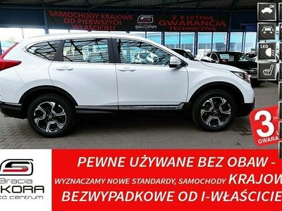 używany Honda CR-V 4x4 Led+Tempomat ACC+LKAS Biała PERŁA 3Lata GWARANCJA I-wł Kraj…