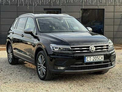 Używany VW Tiguan Allspace Highline 150 KM (110 kW) 2019 Czarny (metalik) SUV
