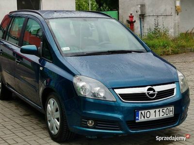 Granatowy Używany 2007 Opel Zafira Minivan | 15 999 zł (Drogi)