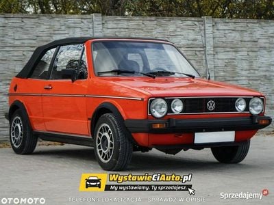 Czerwony Używany 1980 VW Golf Cabriolet Kabriolet | 19 900 zł