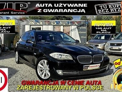 Czarny Używany 2010 BMW 520 Sedan/Limuzyna | 38 800 zł