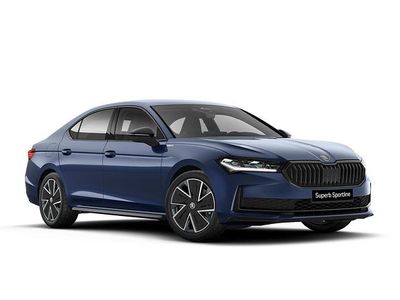 Błękit cobalt metalizowany Nowe 2026 Skoda Superb SportLine | 220 500 zł (Dość drogi)