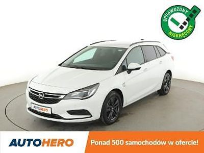 Używany Opel Astra 110 KM (80 kW) 2019 Biały Kombi