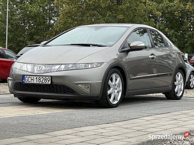 używany Honda Civic VIII 1.8V-TEC 140KM Klima Radio CD Salon Polska ZAREJESTROWANY