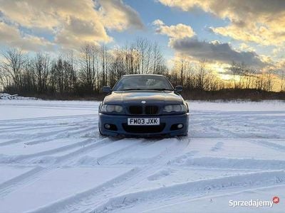Niebieski Używany 2003 BMW 330 M Sport Coupe | 14 300 zł