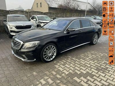 Czarny (metalik) Używany 2014 Mercedes S63 AMG AMG Sedan/Limuzyna | 109 900 zł