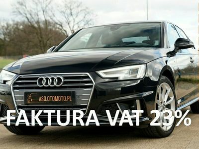 używany Audi A4 S-LINE acc Skóra FUL LED automat NAWI zawieszenie ADC parktronik FULL B9 (2015-)