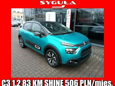 używany Citroën C3 1.2dm 83KM 2021r. 5km