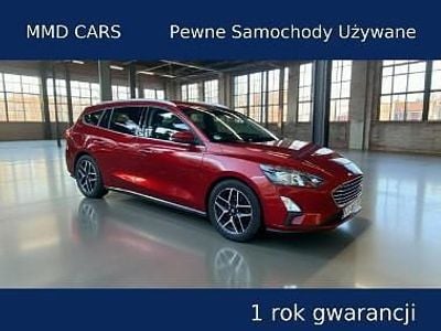 Bordowy (metalik) Używany 2019 Ford Focus Kombi | 45 900 zł (Uczciwa cena)