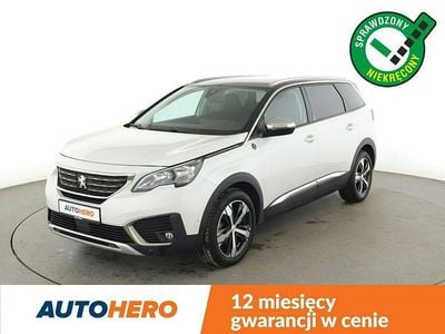 Biały Używany 2018 Peugeot 5008 Minivan | 62 600 zł (Dobra cena)