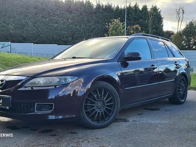 Bordowy Używany 2007 Mazda 6 Kombi | 6200 zł