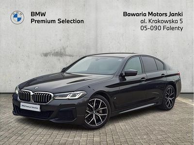 Używany BMW 540 Shadowline 340 KM (250 kW) 2022 Szary sophisto z brylantowym połyskiem metalizowany Sedan/Limuzyna