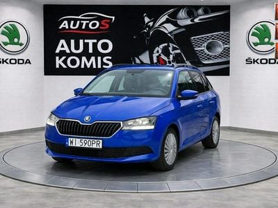 Używany Skoda Fabia 2021 Niebieski Kombi