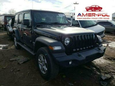 używany Jeep Wrangler Unlimited SPORT, 2018, 2.0L, porysowany lakier