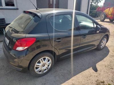 Czarny Używany 2010 Peugeot 207 Hatchback | 8000 zł (Dobra cena)