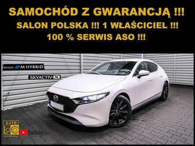 Biały (metalik) Używany 2020 Mazda 3 Hatchback | 77 777 zł (Uczciwa cena)
