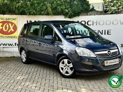 Używany Opel Zafira 116 KM (85 kW) 2009 Niebieski ciemny (metalik) Minivan