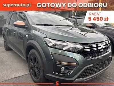 Nowe Dacia Jogger Extreme 100 KM (73 kW) 2025 Zielony Minivan