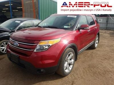 Używany Ford Explorer 290 KM (213 kW) 2015 Czerwony SUV