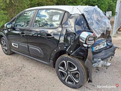 Czarny Używany 2021 Citroën C3 Hatchback | 15 999 zł