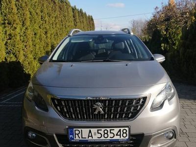 używany Peugeot 2008 automat, benzyna, 2016r, 110KM, przeb. 95800km