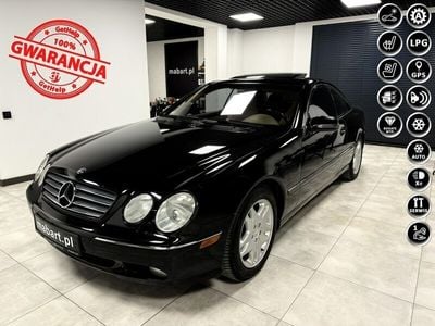 Czarny (metalik) Używany 2001 Mercedes CL500 Coupe | 44 200 zł