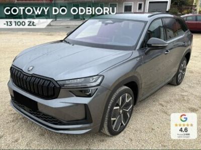 Szary Używany 2024 Skoda Kodiaq SportLine SUV | 253 000 zł
