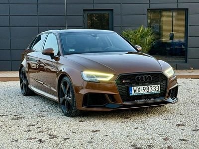 Brązowy (metalik) Używany 2018 Audi RS3 Sportback Hatchback | 154 800 zł