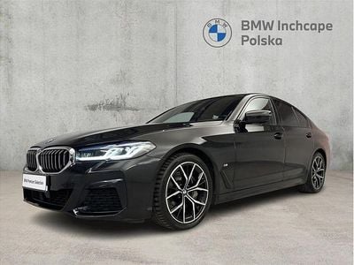 Black sapphire metallic metalizowany Używany 2023 BMW 530 Shadowline Sedan/Limuzyna | 233 900 zł (Dość drogi)