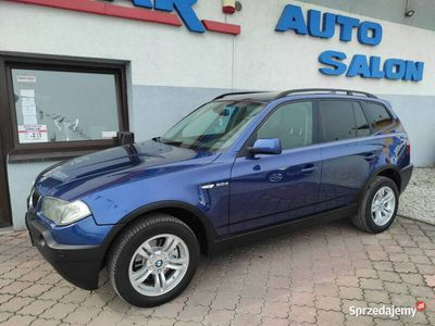 używany BMW X3 4X4, klima, alu, tempomat, podg.fotele, 6-biegów