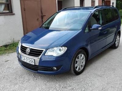 Używany VW Touran 2007 Niebieski Minivan