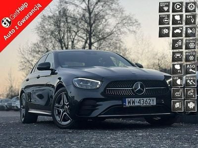 Czarny (metalik) Używany 2021 Mercedes E300 Sedan/Limuzyna | 136 000 zł