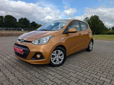 Złoty (metalik) Używany 2014 Hyundai i10 Hatchback | 22 900 zł (Uczciwa cena)