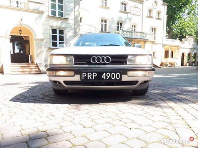 Srebrny Używany 1991 Audi 90 Sedan/Limuzyna | 16 000 zł