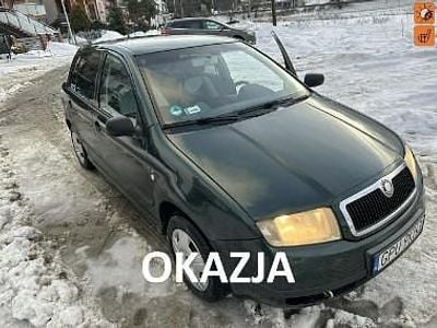 Zielony Używany 2001 Skoda Fabia Hatchback | 1650 zł