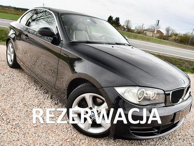 Używany BMW 120 Coupé 177 KM (130 kW) 2008 Czarny (metalik, perła) Coupe
