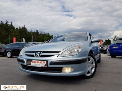 używany Peugeot 607 2.2dm 133KM 2002r. 200 000km