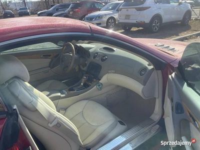 Używany Mercedes SL550 2005 Czerwony Coupe