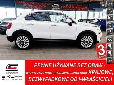 używany Fiat 500X 1,6Benz+GAZ Skóra+NAVI+PODGRZ.Kier+Fotele+BIXENON KRAJOWY Bezwyp…