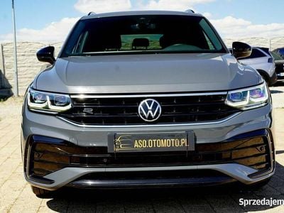 Szary Używany 2022 VW Tiguan R-line SUV | 128 700 zł (Drogi)