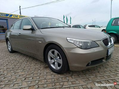 używany BMW 523 2,5 benzyna 177KM zarejestrowany automat E60 (2003-…