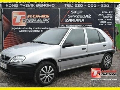Srebrny Używany 2002 Citroën Saxo Hatchback | 3400 zł