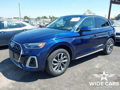 Niebieski (metalik) Używany 2023 Audi Q5 S-Line SUV | 93 700 zł