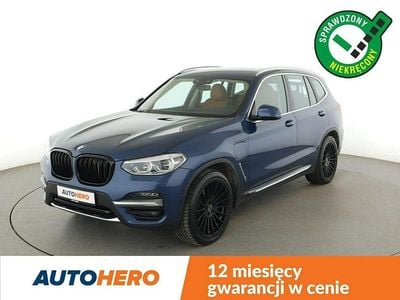 używany BMW X3 Luxury Line PHEV xDrive skóra navi grzane fotele kamera AdaptiveLED